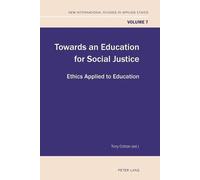 Tony Cotton Towards an Education for Social Justice (Tascabile)