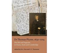 Tony Doe Dr Thomas Plume, 1630-1704 (Tascabile)