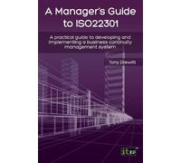 Tony Drewitt A Manager's Guide to ISO22301 (Tascabile)