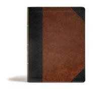 Tony Evans CSB Tony Evans Study Bible, Black/Brown Leathe (Rilegato in ecopelle)