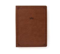 Tony Evans CSB Tony Evans Study Bible, British Tan Leathe (Rilegato in ecopelle)