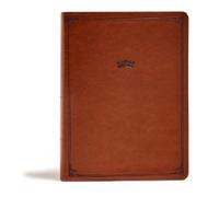 Tony Evans CSB Tony Evans Study Bible, British Tan Leathe (Rilegato in ecopelle)