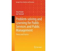 Tony Kinder Jar Problem-solving and Learning for Public Servi (Copertina rigida)
