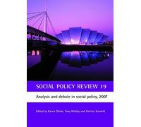 Tony Maltby Clarke Social Policy Review 19 (Copertina rigida)