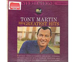 Tony Martin His Greatest Hits Record Vinyl Album LP
