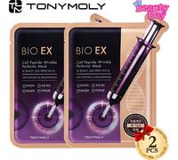 TONY MOLY Bio EX Cell Peptide Wrinkle Perfector Mask 30g Fogli Maschera Antietà