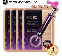 TONY MOLY Bio EX Cell Peptide Wrinkle Perfector Mask 30g Fogli Maschera Antietà