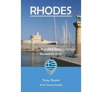 Tony Oswin A to Z guide to Rhodes 2025, Including Symi (Tascabile)