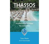 Tony Oswin A to Z Guide to Thassos 2025, including Kavala and Philip (Tascabile)