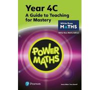 Tony Staneff Jos Power Maths Teaching Guide 4C - White Rose Maths e (Tascabile)