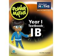 Tony Staneff Josh Lury Power Maths 2nd Edition Textbook 1B (Tascabile)