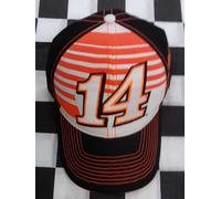 Tony Stewart #14 Nascar Sfera Berretto Cappello Nuovo Stewart-Haas Arancione Tan