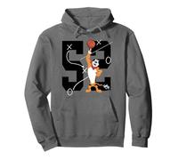 Tony The Tiger Basketball - Cereali da Colazione con 52 Fiocchi di Ghiaccio Felpa con Cappuccio