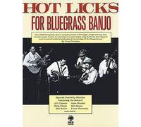 Tony Trischka Hot Licks For Bluegrass Banjo (Tascabile)