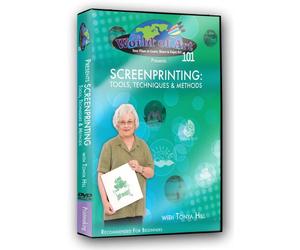 Tonya Hill - video lezioni Art"Screenprinting: Tools, tecniche e metodi" DVD
