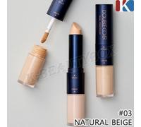 TONYMOLY Double Cover Dual Concealer #03 Natural Beige Spot Cover K-Beauty NUOVO