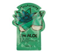 TONYMOLY Maschera idratante per il viso con aloe vera, confezione da 1 pezzo