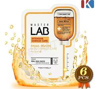 TONYMOLY Master Lab Maschera Foglio 6pz Vitamina Collagene Ceramide Lumaca...