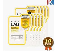 TONYMOLY Master Lab Mask Sheet 19g x 10pcs Vitamina C Schiarente Maschera...