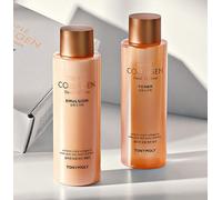 TONYMOLY Triple Collagen Tension Set di 2 pezzi (toner ed emulsione) - anti-i...