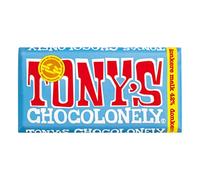Tonys Chocolate | Bar Latte Scuro 42% | Tony'S Chocolonely | Tonys Chocolonely Chocolate Bars | 15 Pack | 2700 Grammi Total