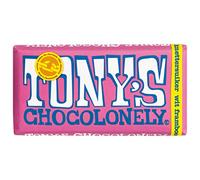 Tonys Chocolate | Barretta Di Zucchero Al Cioccolato Bianco E Lampone | Tony'S Chocolonely | Tonys Chocolonely Chocolate Bars | 15 Pack | 2700 Grammi Total