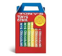 Tony's Chocolonely arcobaleno, confezione da 6