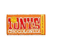 Tony's Chocolonely - Barretta di cioccolato al latte e sale marino - 180 g, confezione da 5