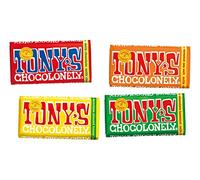 Tony's Chocolonely The Milk Chocolate Bundle 4 x 180g - Le nostre barrette di cioccolato al latte preferite - tavoletta di cioccolato - 32% cacao - Set regalo - Regali - Cioccolato equo solidale