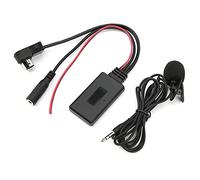 Tonysa Adattatore Bluetooth 5.0 AUX Microfono Vivavoce Adatto per Veicoli Alpini Cavo Audio da 150 Cm Plug and Play