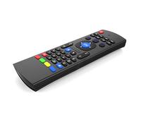 Tonysa Air Mouse Telecomando Wireless Air Mouse Fly 2.4G RF 6 Assi Giroscopio Mini Tastiera 81 Tasti 10 M [Marca] con Plug and Play per TV Box PC Proiettore