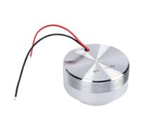 Tonysa Altoparlante a Risonanza 2 Pollici Tutte le Frequenze 8Ω 25W Robusto Acciaio Portatile Vibrazione Altoparlante per Bassi Forti per PC Cellulare Lettore MP3 Argento