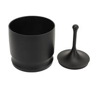 Tonysa Anelli Dosatori Pressa, Design in Lega di Alluminio 58mm (Black | Materiale durevole, anticorrosivo, efficace controllo della polvere