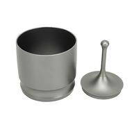Tonysa Anelli Dosatori Pressa, Design in Lega di Alluminio 58mm (GREY) | Materiale durevole, anticorrosivo, efficace controllo della polvere