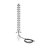 Tonysa Antenna senza fili direzionale, connettore RP-SMA 2,4 GHz 25 dBi per router WiFi esterno Cavo da 2 m