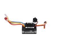 Tonysa Brushless ESC 80A, Controller RC Impermeabile 2-3S per Auto | Materiale ABS resistente, design antipolvere, supporta motori 540, 550