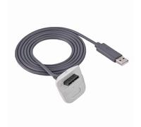 Tonysa Cavo di Ricarica Rapida per Controller Wireless 360 - Cavo di Ricarica USB in Rame per Sessioni di Gioco - Rapidamente il Controller in Qualsiasi Momento (WHITE)