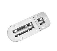 Tonysa Chiusura per Barca in Acciaio Inossidabile, Meccanismo di Chiusura Durevole per Porte e Finestre, Grado Marino 316 per Appassionati di, Argento, Opzioni 60mm/110mm