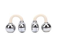 Tonysa Clamp On Earbuds con Orecchini a Farfalla, Vestibilità Comoda
