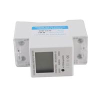 Tonysa Contatore di Energia Digitale 5-80A con Display LCD Retroilluminato per Uso Residenziale e Commerciale, Contatore KWh Monofase, Montaggio su Guida DIN