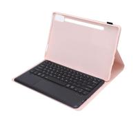 Tonysa Custodia con Tastiera e Trackpad per Tablet, Sottile Wireless Retroilluminata Staccabile a 7 Colori con Custodia Portapenna per Tab P12 12,7 Pollici 2023, TB 370FU (PINK)