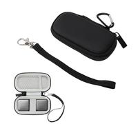 Tonysa Custodia Mobile - Borsa di Stoccaggio da Viaggio con Guscio Duro con Materiale in Pelle PU e EVA, Design Impermeabile e Durevole, Piccole Dimensioni 4.53x2.36x1.18in, Cinghia, Portatile per