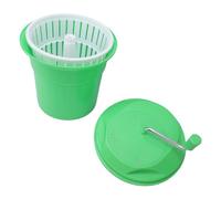 Tonysa Insalatiera Manuale con capacità da 12L per Verdure | Materiale plastico resistente, Ideale per cucine domestiche e commerciali, Efficiente di asciugatura delle verdure, Freno