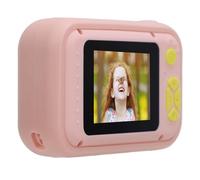 Tonysa Kids Camera HD Screen MP3 Player con Giochi Educativi, Materiale ABS e Silicone, Durata della Batteria Lunga, Ricarica di Tipo C, 40 MP 1080p, per Bambini (Rosato)