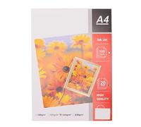 Tonysa Matte Photo Paper, Glossy, 20 Sheets | Materiale durevole, asciugatura rapida, ideale per la stampa domestica