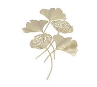 Tonysa Metal Wall Decor with Unique Ginkgo Leaves Design