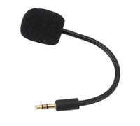 Tonysa Microfono da 3,5 Mm, Microfono Staccabile Microfono per Cuffie da Gioco, Spina Curva Placcata Oro da 3,5 Mm Plug and Play Microfono Sostitutivo per Barracuda X