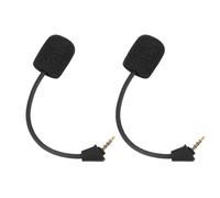 Tonysa Microfono Sostitutivo per Cuffie Wireless Cloud II, Cancellazione del Rumore, Microfono Rimovibile da 3,5 Mm, 2 Pezzi