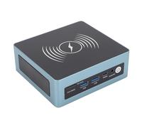 Tonysa Mini PC, Piccolo Computer Desktop, Minuscolo PC con Scheda di Rete Wireless Ad Alta velocità, Porta Gigabit Ethernet, CPU I5 di 12a Generazione, Micro PC 8G 256G con Ricarica