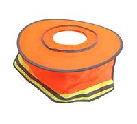 Tonysa Parasole per Casco da Lavoro, Cotone Leggero Traspirante | Striscia riflettente, protegge dalla luce solare, attività all\'aperto, 44 cm, delicato sulla pelle